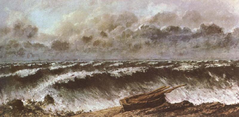 Gustave Courbet Wave oil painting image